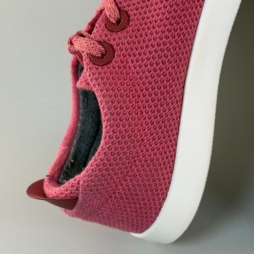 Allbirds Tree Piper Mens 13 Lux Pink White Running Shoes Lace Low Train Sneaker - Picture 11 of 16